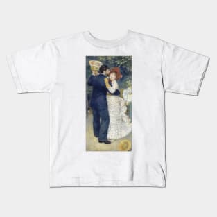 Country Dance by Pierre Renoir Kids T-Shirt